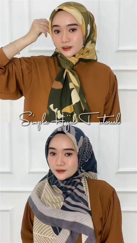 Video Pin Oleh Kahfiara Di Photo Inspiration Tutorial Hijab Mudah