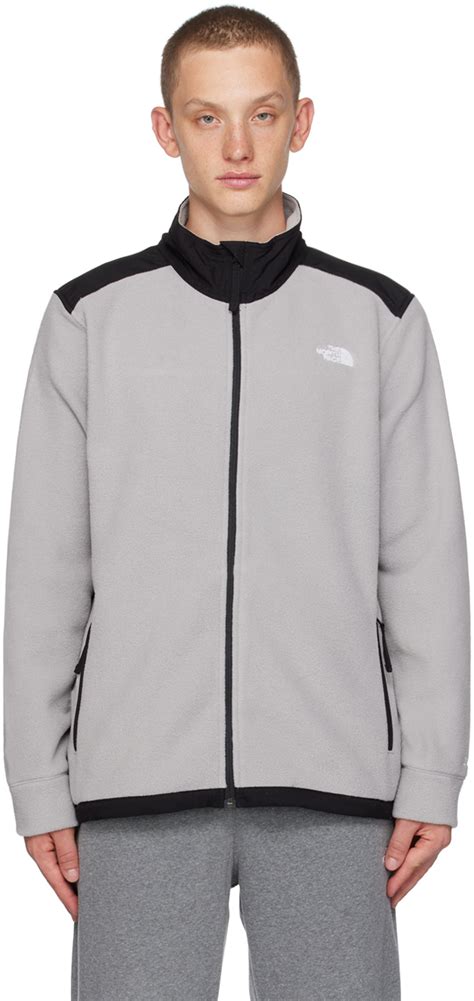 The North Face Gray Full Zip Jacket The North Face