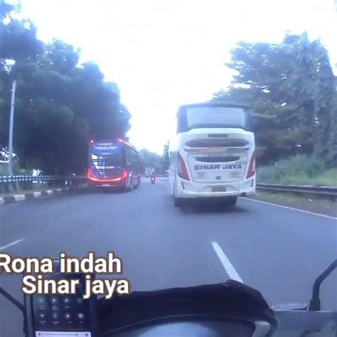 Arah Rambutan Sinar Jaya Berjumpa Bis Rona Indah Yang Mengejar Waktu