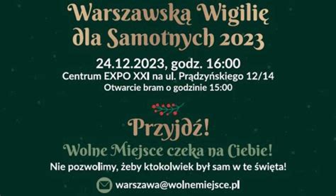 Warszawska Wigilia Dla Samotnych Warsaw Now Najciekawsze