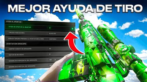 COMO CONFIGURAR La AYUDA DE APUNTADO Para MEJORAR A SNIPER En MODERN