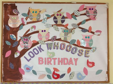 Classroom Birthday Bulletin Board Owls Birthday Bulletin Boards Classroom Birthday Owls Owl