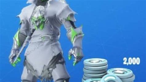 Fortnite Legendary Rogue Spider Knight Outfit 2000 V Bucks Bundle