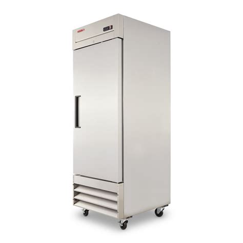 Products REFRIGERADOR VERTICAL PUERTA SÓLIDA 23 PIES ACERO INOXIDABLE