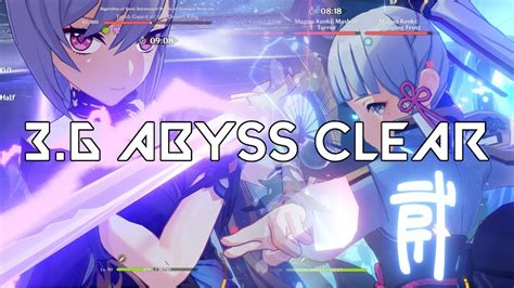 Keqing Aggravate Ayaka Freeze In Spiral Abyss 3 6 YouTube