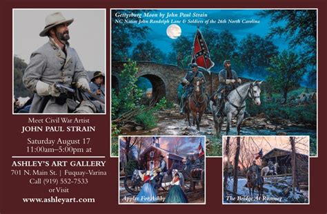 John Paul Strain Civil War Art Show