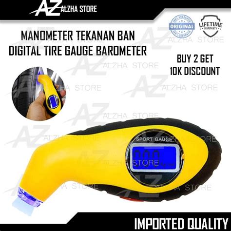 Jual KODE N32U BEST QUALITY MANOMETER TEKANAN BAN DIGITAL TIRE GAUGE