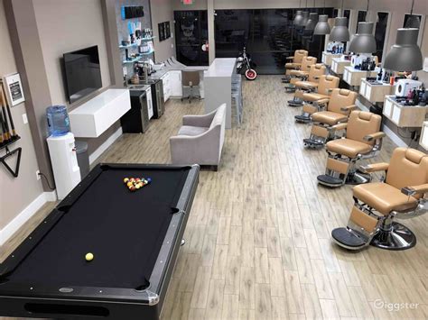 Upscale And Modern Barber Shop Rent This Location On Giggster