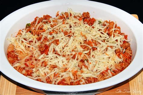 Pasta Bake With Ground Beef And Marinara Sauce The Food Kooky