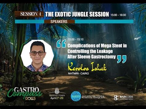 Session 4 Kerolos Ishak Complic Of Mega Stent In Control The