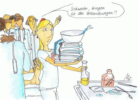 Muckis Karikaturen Krankenschwester Blog Part 2