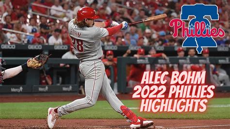 Alec Bohm Phillies Highlights Mlb Alecbohm Phillies Youtube