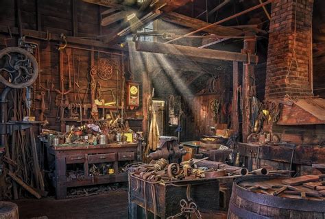 Old Blacksmith Shop Photograph by Mindy Randall - Pixels