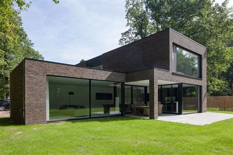 Moderne Houtskeletbouwwoning Met Raampartijen Moderne Architectuur