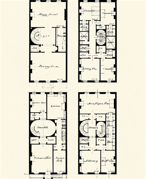 Pin By My Regency Life On Georgian Baroque Federal Empire Architecture Vintage House Plans