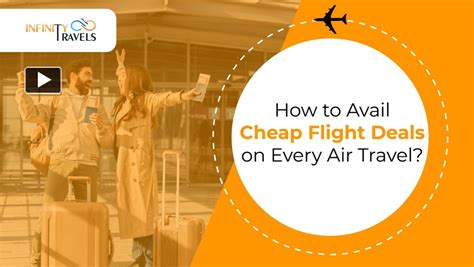 Ppt How To Avail Cheap Flight Deals On Every Air Travel Powerpoint