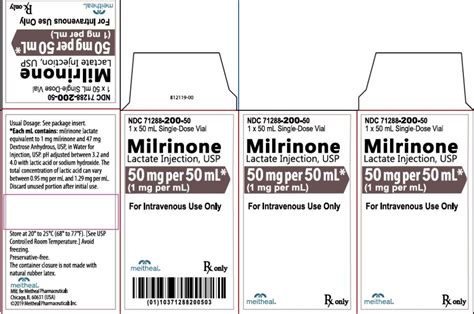 Milrinone Fda Prescribing Information Side Effects And Uses