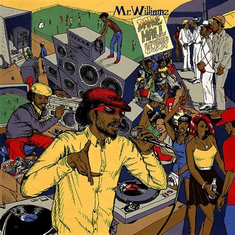 Mr Williamz Dancehall Hobby Album Cover Hip Hop Art Reggae Art