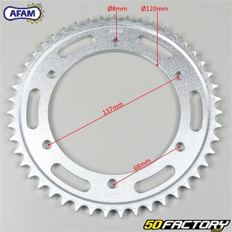 Couronne Dents Acier Yamaha Tdr Tzr Afam Pi Ce Moto Cc