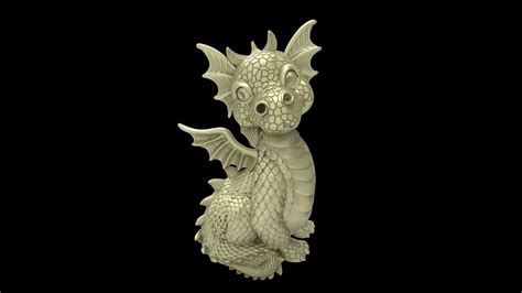 Dragon 3d Model Stl