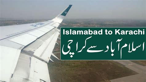 Islamabad To Karachi By Air Pia Cheapest Ticket And Airlines