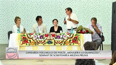 Manifest Lansarea Volumului De Poezii Menajera Lui Dumnezeu