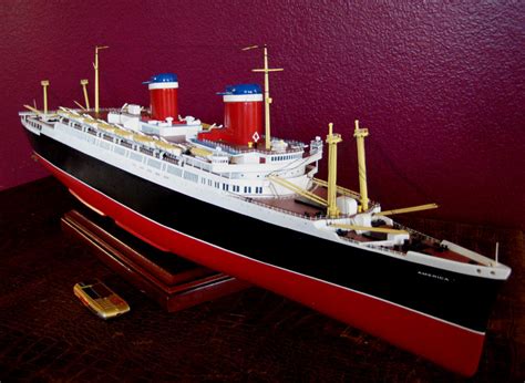 SS America model--One of the greatest ocean liners