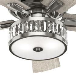 Hunter Carousel 52 Brushed Nickel Indoor LED Ceiling Fan At Menards