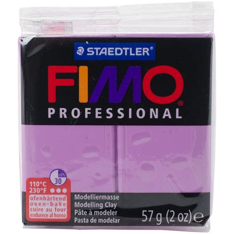 Fimo Professional Soft Polymer Clay 2oz Lavender