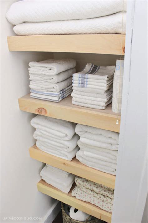 Linen Closet Makeover Jaime Costiglio