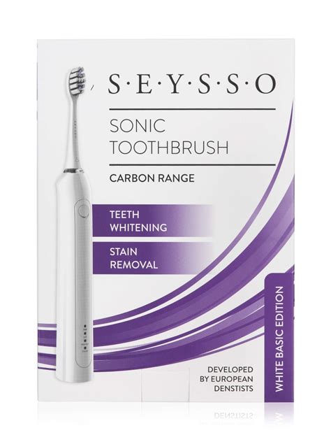 Seysso Carbon Basic White Szczoteczka Soniczna Szt Dr Max Drogeria