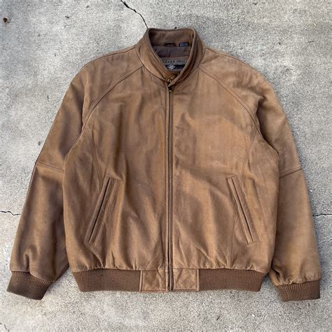 Vintage Vintage Leather Members Only Jacket Grailed