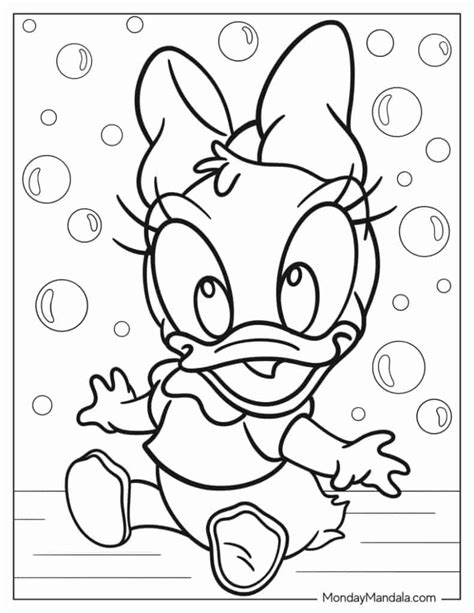 Daisy Duck Drawing