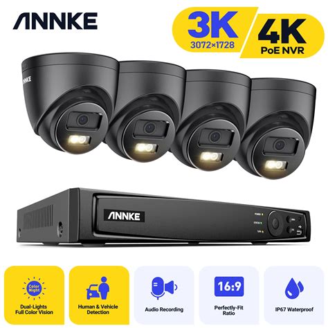 Annke 8ch Nvr 8mp Ultra Hd Video Berwachungs System 3k Ir Netzwerk Poe