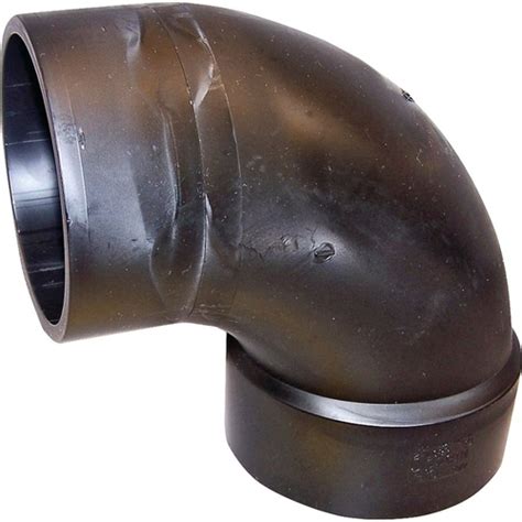 Canplas Lbc Sanitary Street Pipe Elbow In Spigot X Hub