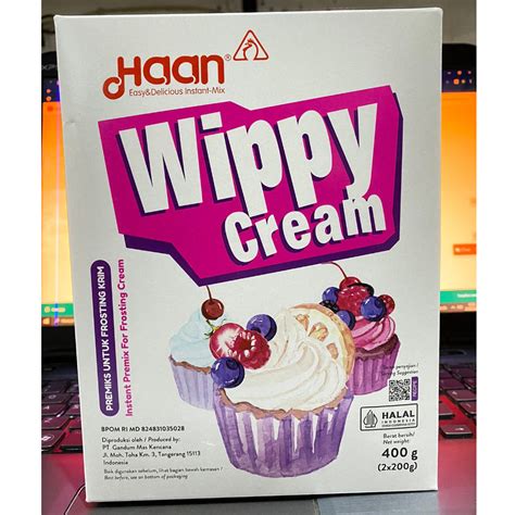 Jual Haan Whippy Cream Gram Box Whip Cream Bubuk Cream Instant