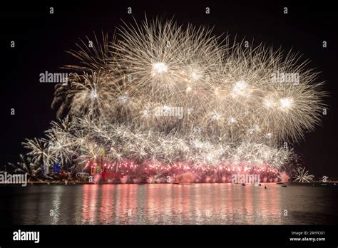 Fantastic Fireworks Lighting Up The Sky As Part Of 50th Golden Jubilee