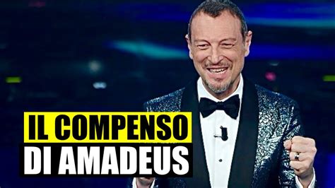 SANREMO 2024 ECCO IL MAXI COMPENSO DI AMADEUS SVELATO QUANTO PRENDERÀ