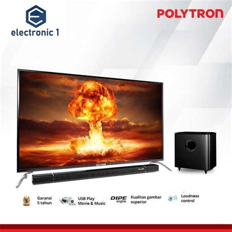 Jual Led Tv Polytron Inch Soundbar Pld B Di Seller Metro