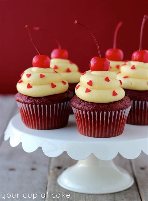 Red Velvet Cake Batter Cupcakes Your Cup Of Cake