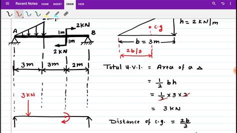 Lecture 13 How To Find Out Beam Reactions Simply Supported Beam With Uniformly Varying Load