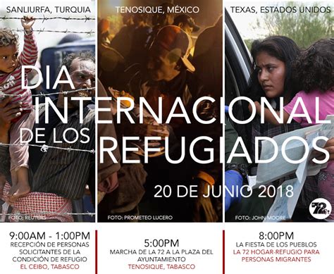 La 72 Día Internacional de los Refugiados 2018 Red TDT