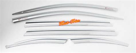 For Kia Sorento Chrome Window Visor Vent Shades Sun Rain