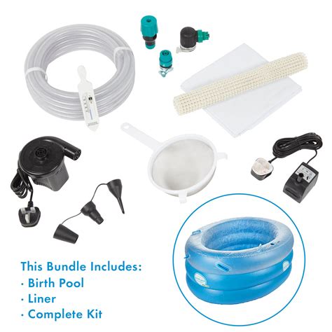 Birth Pool In A Box Eco Personal Pool And Everything You Need Bundle