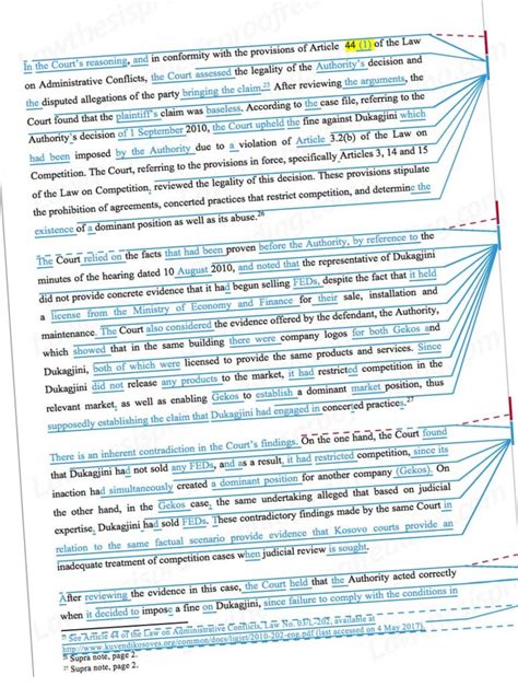 Proofreading Example, Editing Sample, Thesis Proofreading Sample ...