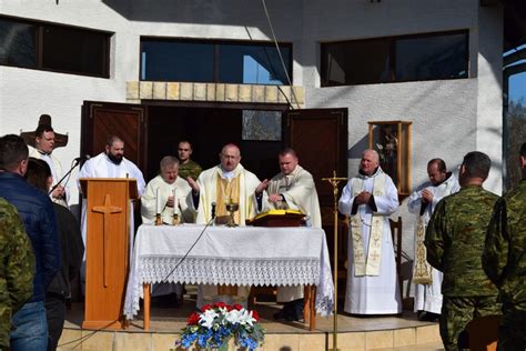 Svečani blagoslov zavjetnoga kipa sv Ilije proroka u petrinjskoj