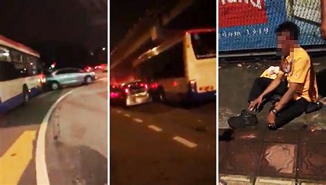 Panic In KL City Centre As RapidKL Bus Smashes Into Cars FMT