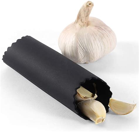 Amazon Garlic Peeler Skin Remover Roll Keeper Silicone Garlic