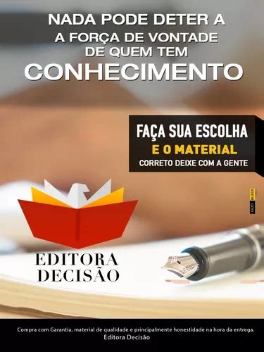 Kit Encceja Apostila Ensino Fundamental Caderno De Questões E