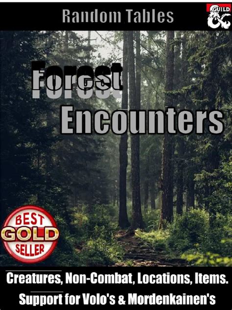 Forest Encounters Random Encounter Tables | PDF | Supernatural Legends ...